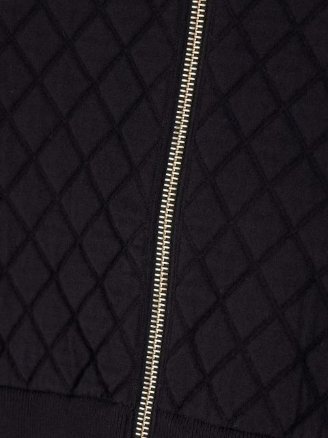 Max Mara quilted hooded coat - Blue