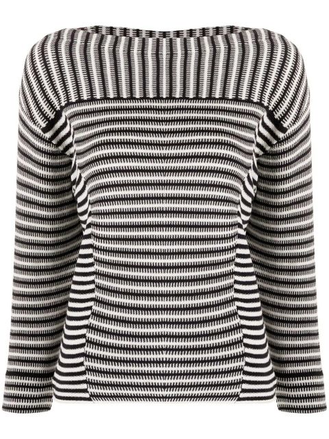 Chloé striped knit jumper - Blue - zdjęcie produktu nr 1