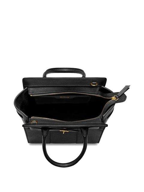 Mulberry mini zipped Bayswater tote - Black