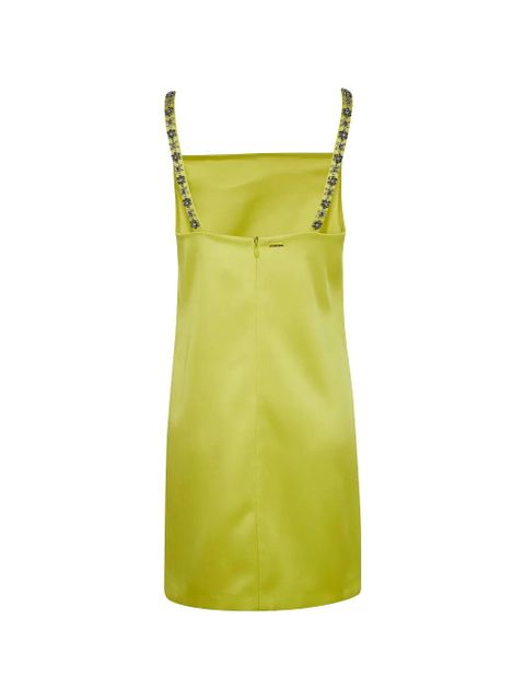 TWINSET satin mini dress - Yellow - zdjęcie produktu nr 2