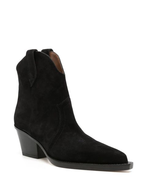 Paris Texas Sedona 60mm suede boots - Black