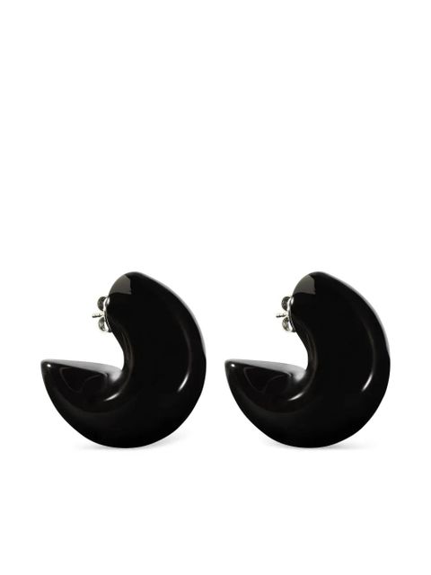Courrèges Infinity earrings - Black - zdjęcie produktu nr 2
