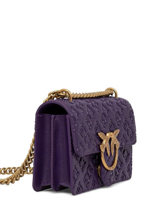 PINKO Love One satchel bag - Purple - zdjęcie produktu nr 2