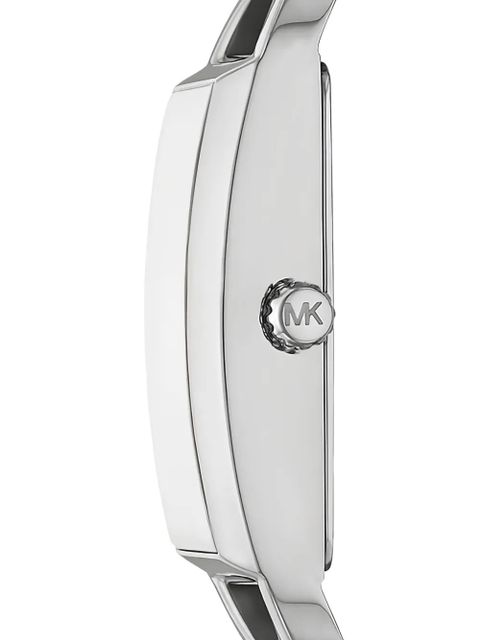 Michael Kors Silver Rectangle 22mm watch