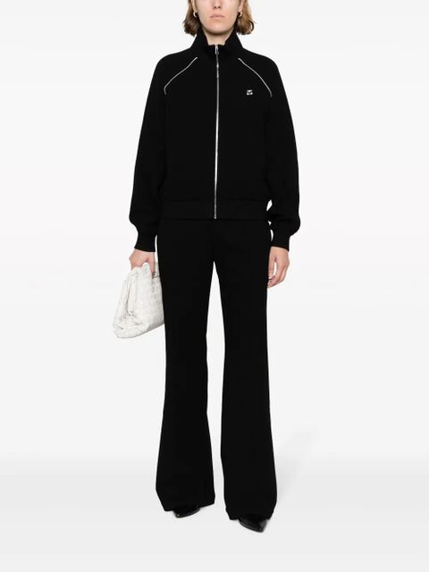 Tory Burch striped flared trousers - Black - zdjęcie produktu nr 2