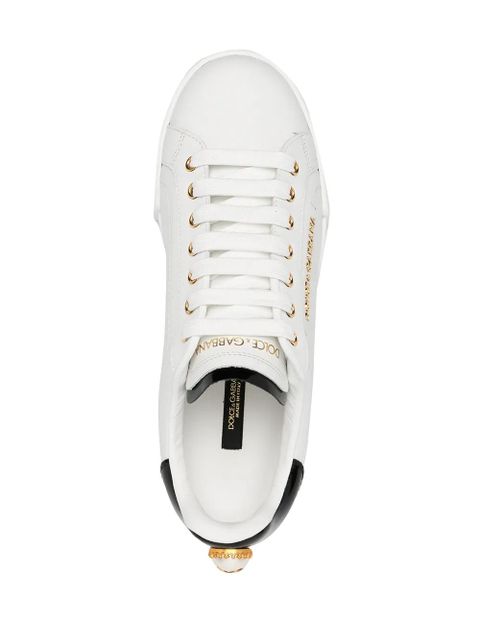 Dolce & Gabbana logo-embellished low-top sneakers - White - zdjęcie produktu nr 2