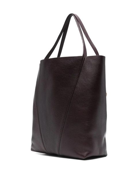 Chloé Spin chain-detail tote bag - Purple