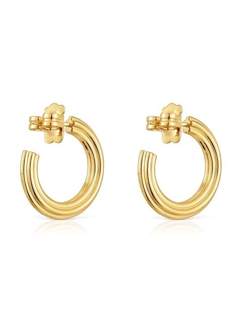 Tous kolczyki ze srebra pokrytego złotem 1950 1004243600