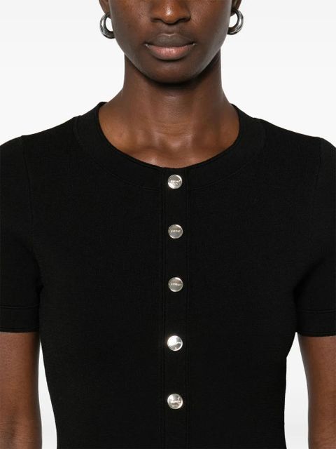 SANDRO pleated mini dress - Black - zdjęcie produktu nr 2