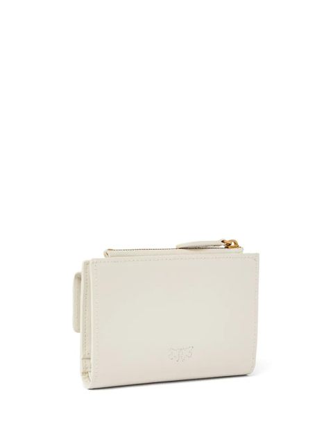 PINKO Love compact wallet - White