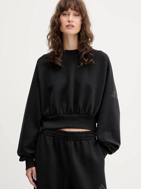 adidas bluza All SZN damska kolor czarny z nadrukiem JM3836 - zdjęcie produktu nr 1