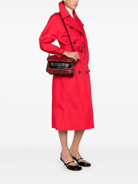 Proenza Schouler scribble-print clasp shoulder bag - Red - zdjęcie produktu nr 2