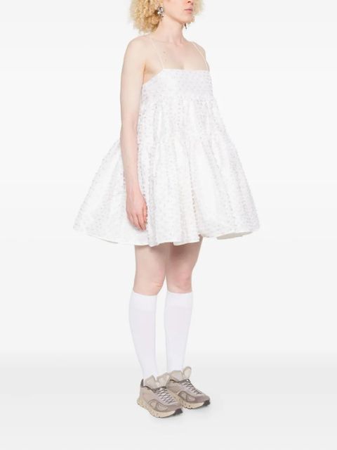 Cecilie Bahnsen Oberra mini dress - White