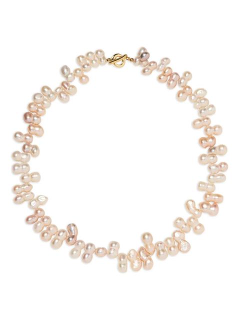 Jennifer Behr Lainey pearl-embellishment necklace - Neutrals - zdjęcie produktu nr 1