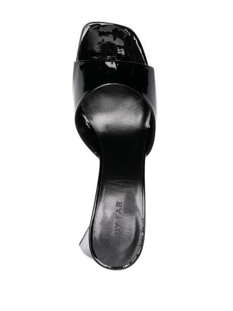 BY FAR 80mm Romy sandals - Black - zdjęcie produktu nr 2