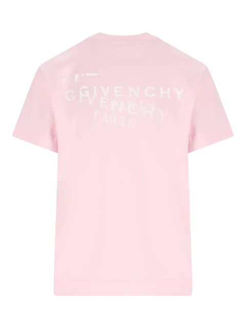 Givenchy logo-print T-shirt - Pink - zdjęcie produktu nr 2
