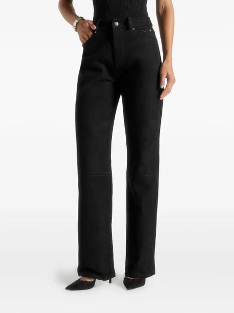 Manière De Voir Kalie straight-leg jeans - Black - zdjęcie produktu nr 2