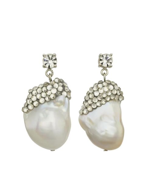 Tory Burch Moondance drop earrings - White - zdjęcie produktu nr 2