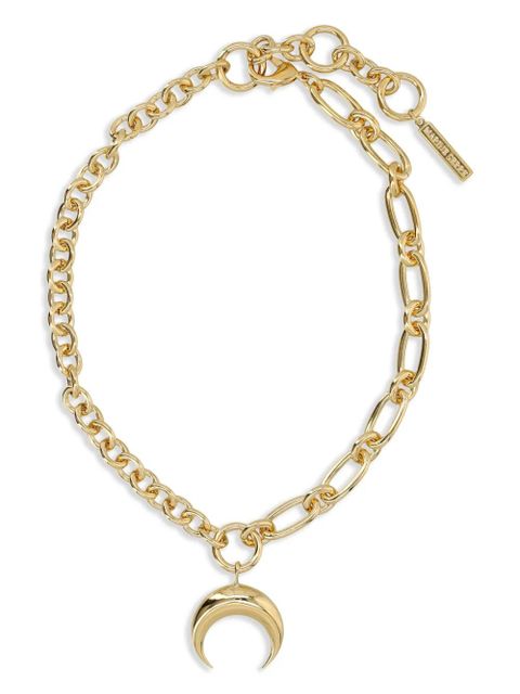 Marine Serre regenerated moon necklace - Gold - zdjęcie produktu nr 1
