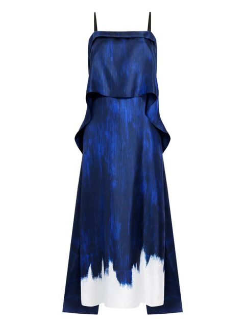 Proenza Schouler Wilma midi dress - Blue - zdjęcie produktu nr 1