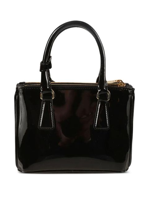 Prada Galleria top-handles leather mini bag - Black - zdjęcie produktu nr 2