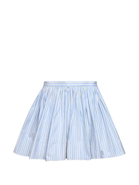 Rabanne striped mini skirt - Blue - zdjęcie produktu nr 1