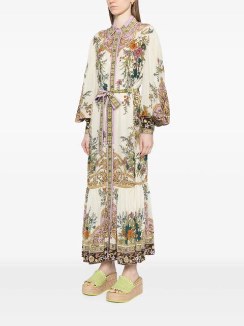 ALEMAIS Antoinette shirt-dress - Neutrals