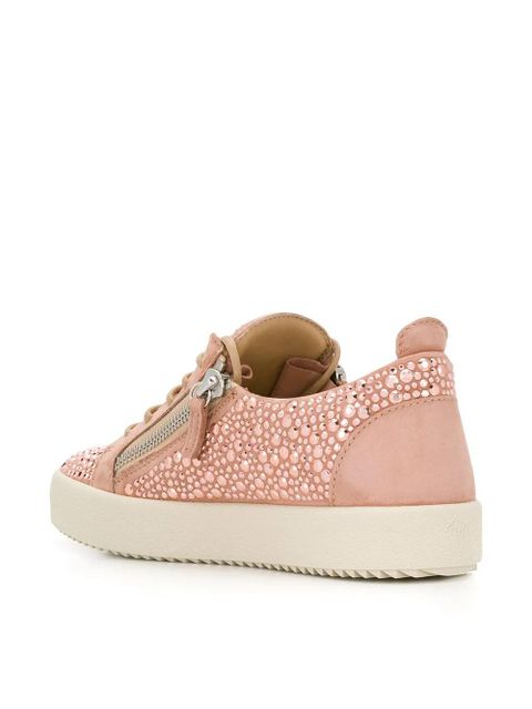Giuseppe Zanotti Gail Crystal trainers - Pink - zdjęcie produktu nr 2