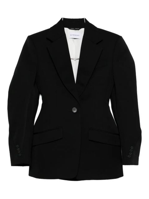 Givenchy notched-lapel blazer - Black