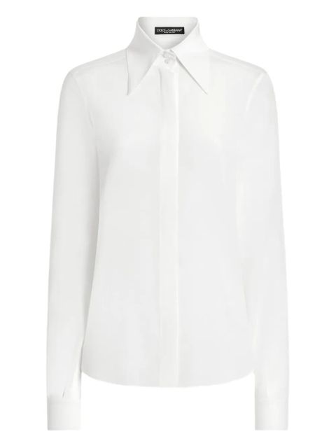 Dolce & Gabbana DNA pointed-collar shirt - White - zdjęcie produktu nr 1