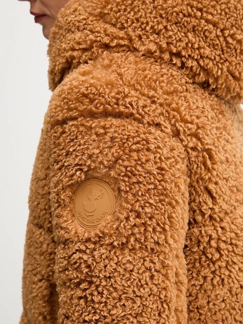 Save The Duck kurtka DADA kolor brązowy zimowa D32369W.CURL21