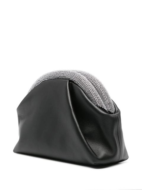 JW Anderson Bumper leather clutch bag - Black - zdjęcie produktu nr 2