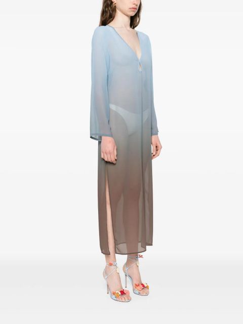 MC2 Saint Barth Agatha maxi dress - Blue