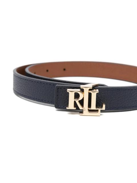 Lauren Ralph Lauren logo-detail buckle belt - Blue - zdjęcie produktu nr 2