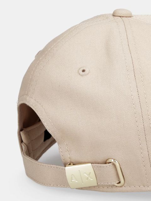 Armani Exchange czapka z daszkiem bawełniana - zdjęcie produktu nr 1