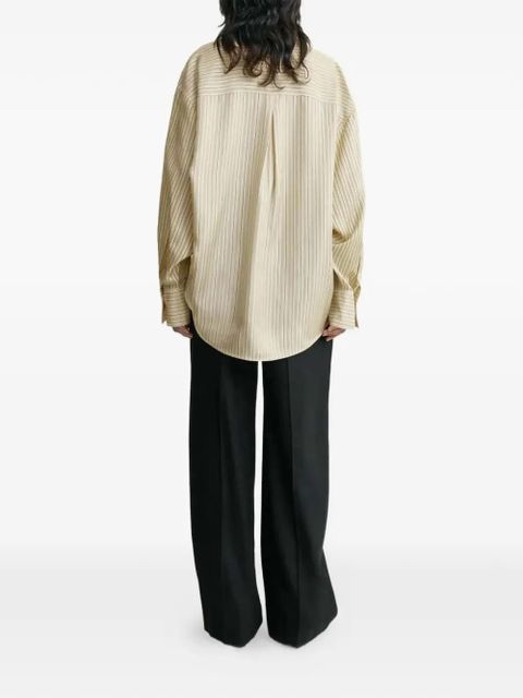 TOTEME striped-pattern shirt - Neutrals