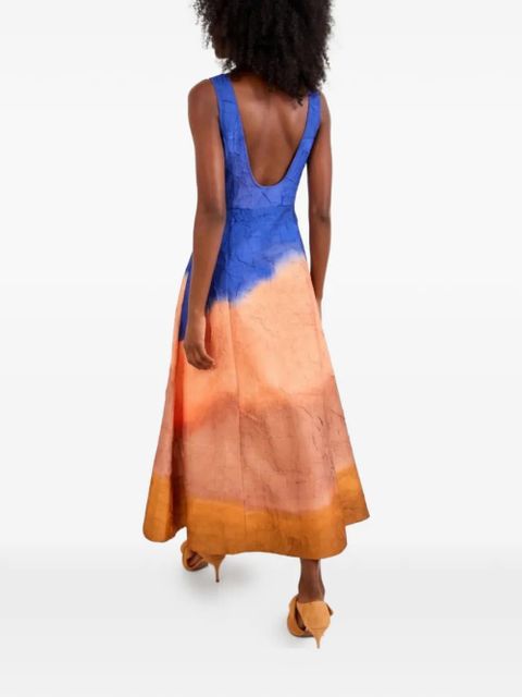 Ulla Johnson Georgia sleeveless midi dress - Orange