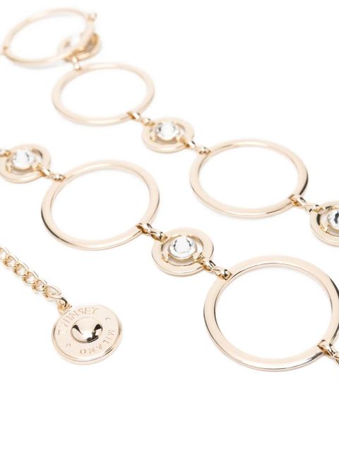 TWINSET circle-shape embellishment belt - Gold - zdjęcie produktu nr 2