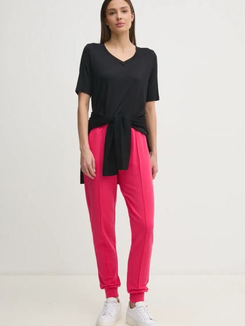 United Colors of Benetton t-shirt damski kolor czarny 3Z12D401G