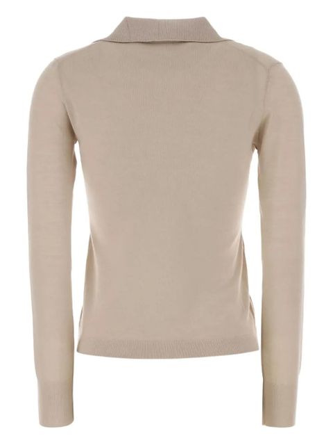 Weekend Max Mara polo collar top - Neutrals - zdjęcie produktu nr 2