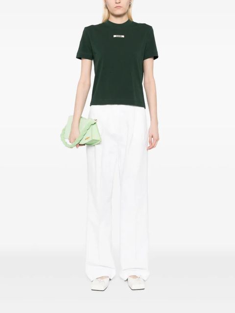 Jacquemus logo T-shirt - Green