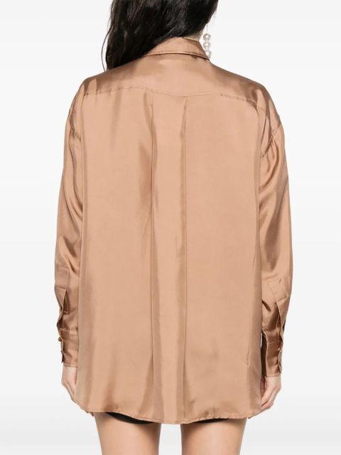 ZIMMERMANN silk shirt - Brown