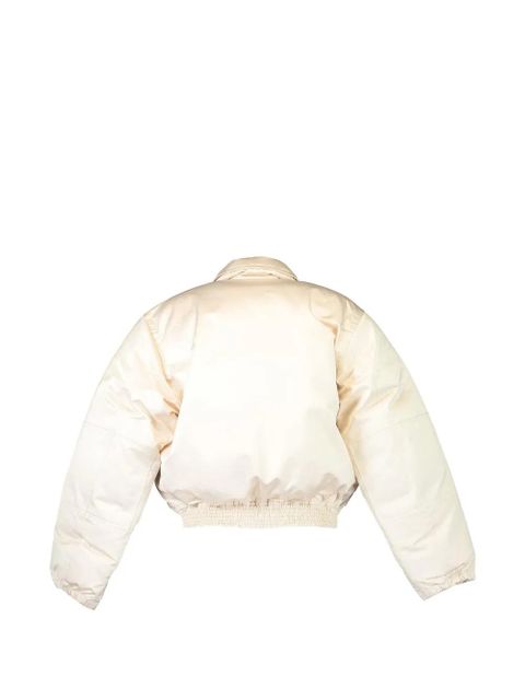 Victoria Beckham padded bomber jacket - Neutrals - zdjęcie produktu nr 2