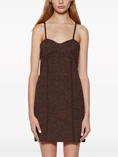 Givenchy signature 4G jacquard minidress - Brown