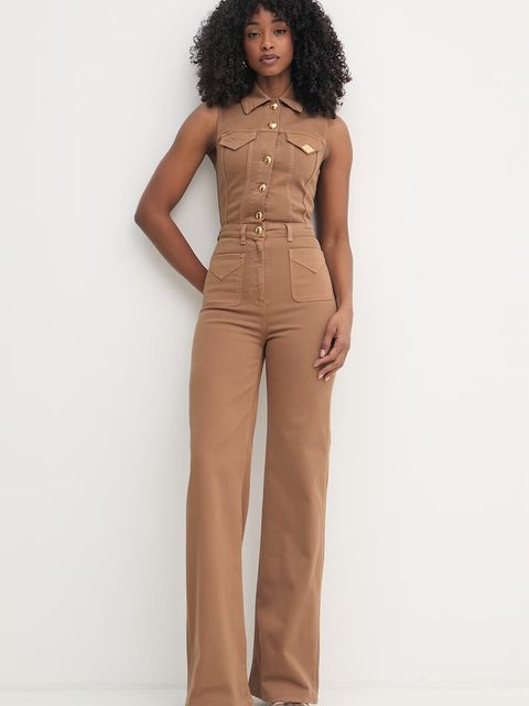 Elisabetta Franchi kombinezon damski bawełniany - zdjęcie produktu nr 1