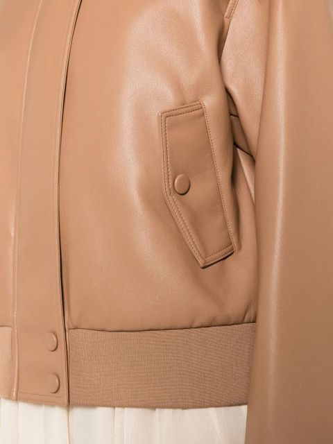 TWINSET buttoned bomber jacket - Neutrals