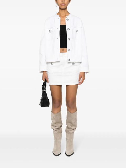 Zadig&Voltaire Kaely frayed denim jacket - White - zdjęcie produktu nr 2