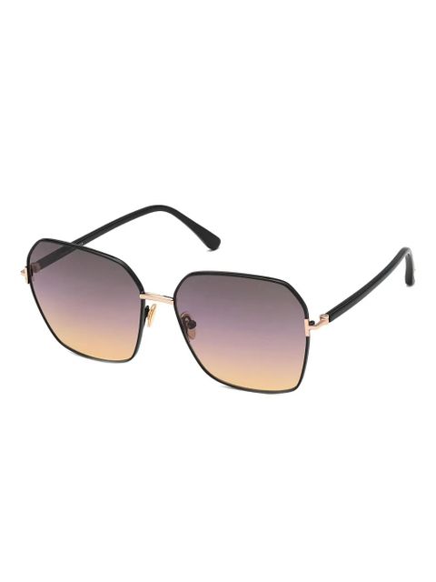 TOM FORD Eyewear square-frame sunglasses - Black
