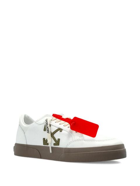 Off-White arrow-appliqué leather sneakers - zdjęcie produktu nr 2