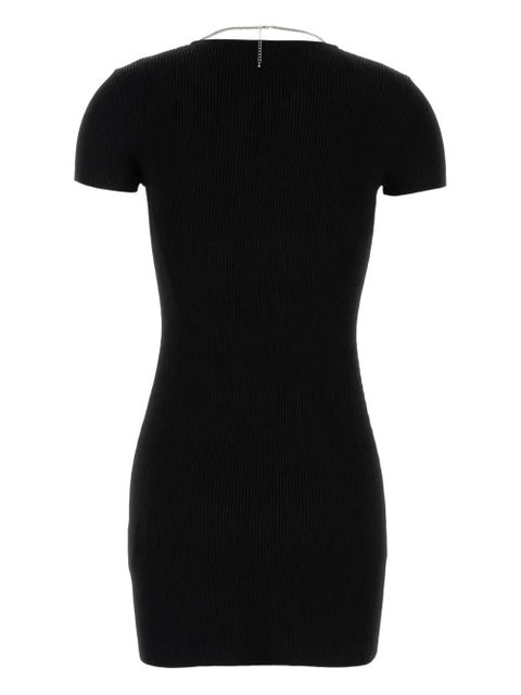 Alexander Wang ribbed short-sleeve dress - Black - zdjęcie produktu nr 2